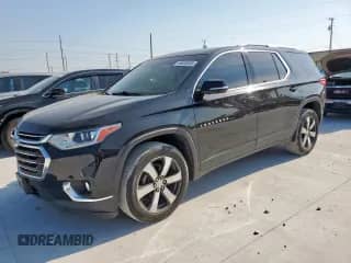 2018 Chevrolet Traverse LT с VIN 1GNERHKW7JJ135281, выставлен на аукционе Copart как лот 69400535 с пробегом 114 376 миль миль и Списание • Salvage title. История ставок и продаж доступна на DreamBid. Изображение 1.