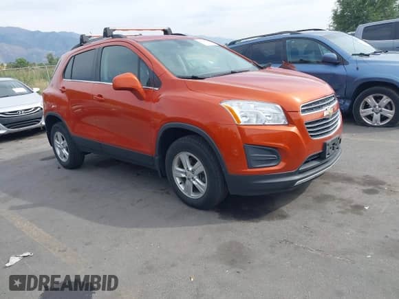 2015 Chevrolet Trax LT с VIN KL7CJRSB6FB068682, выставлен на аукционе IAAI как лот 43121568 с пробегом 74 022 миль миль и . История ставок и продаж доступна на DreamBid. Изображение 1.