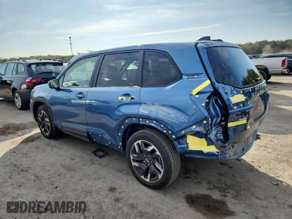 2025 Subaru Forester Limited с VIN JF2SLDRC7SH498434, выставлен на аукционе Copart как лот 80663185 с пробегом 7 386 миль миль и Списание • Salvage title. История ставок и продаж доступна на DreamBid. Изображение 2.
