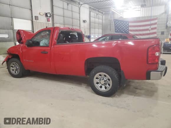 2009 Chevrolet Silverado 1500 Work Truck with VIN 1GCEC14XX9Z220538, listed as a Copart auction lot 48787505 with Not provided miles and Salvage title. Bid and sale history available at DreamBid. Image 2.