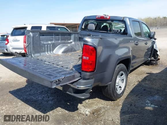 2021 Chevrolet Colorado 2WD Work Truck with VIN 1GCGSBEA0M1288916, listed as a IAAI auction lot 41912378 with 49,258 mi miles and . Bid and sale history available at DreamBid. Image 4.
