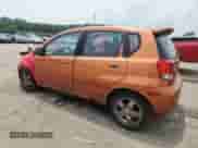 2006 Chevrolet Aveo LT with VIN KL1TG66616B556264, listed as a Copart auction lot 60528345 with 318,128 mi miles and Salvage title. Bid and sale history available at DreamBid. Image 2.