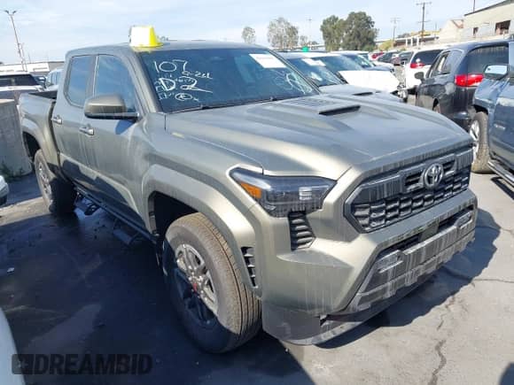 2024 Toyota Tacoma SR5 with VIN 3TMLB5JN1RM043397, listed as a IAAI auction lot 42181997 with 9,254 mi miles and . Bid and sale history available at DreamBid. Image 1.