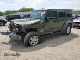 2008 Jeep Wrangler Unlimited X z VIN 1J4GB39108L638243, wystawiony jako Copart lot #54309585 z przebiegiem 82 220 mil mil oraz Szkoda całkowita • Salvage title. Historia ofert i sprzedaży dostępna na DreamBid. Obrazek 1.