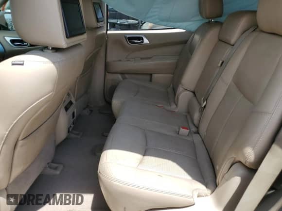 2014 Nissan Pathfinder Platinum Hybrid with VIN 5N1CR2MN2EC635484, listed as a Copart auction lot 59542485 with 163,462 mi miles and Salvage title. Bid and sale history available at DreamBid. Image 11.