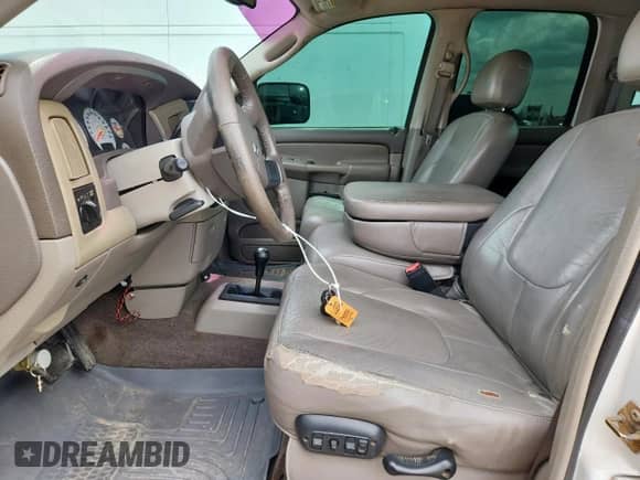 2004 Dodge 2500 SLT with VIN 3D7KU28C14G183682, listed as a Copart auction lot 69176055 with 229,959 mi miles and Salvage title. Bid and sale history available at DreamBid. Image 7.