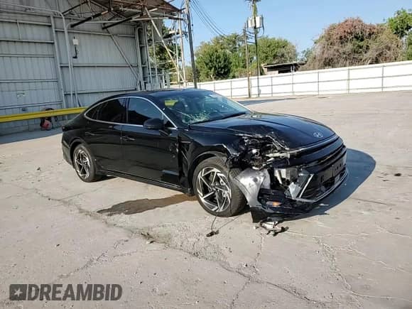 2025 Hyundai Sonata SEL Convenience with VIN KMHL14JA1SA496850, listed as a Copart auction lot 69208885 with 3,249 mi miles and Salvage title. Bid and sale history available at DreamBid. Image 13.