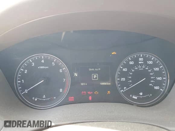 2016 Hyundai Genesis 3.8L z VIN KMHGN4JE6GU107876, wystawiony jako Copart lot #87276225 z przebiegiem 109 923 mil mil oraz Szkoda całkowita • Salvage title. Historia ofert i sprzedaży dostępna na DreamBid. Obrazek 9.