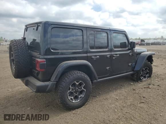 2022 Jeep Wrangler Unlimited Rubicon с VIN 1C4JJXR63NW177826, выставлен на аукционе Copart как лот 56532665 с пробегом 24 652 миль миль и Списание • Salvage title. История ставок и продаж доступна на DreamBid. Изображение 3.