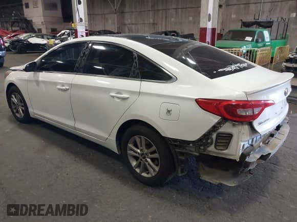 2017 Hyundai Sonata SE with VIN 5NPE24AF5HH439977, listed as a IAAI auction lot 43055610 with 198,520 mi miles and . Bid and sale history available at DreamBid. Image 3.