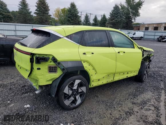 2024 Hyundai Kona Limited with VIN KM8HECA31RU115741, listed as a Copart auction lot 83998975 with 16,897 mi miles and Salvage title. Bid and sale history available at DreamBid. Image 3.