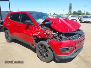 2018 Jeep Compass Sport с VIN 3C4NJDAB7JT404122, выставлен на аукционе IAAI как лот 42322073 с пробегом 109 109 миль миль и . История ставок и продаж доступна на DreamBid. Изображение 1.