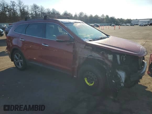 2015 Hyundai Santa Fe Limited z VIN KM8SRDHF5FU109582, wystawiony jako Copart lot #85726044 z przebiegiem 92 931 mil mil oraz Szkoda całkowita • Salvage title. Historia ofert i sprzedaży dostępna na DreamBid. Obrazek 4.