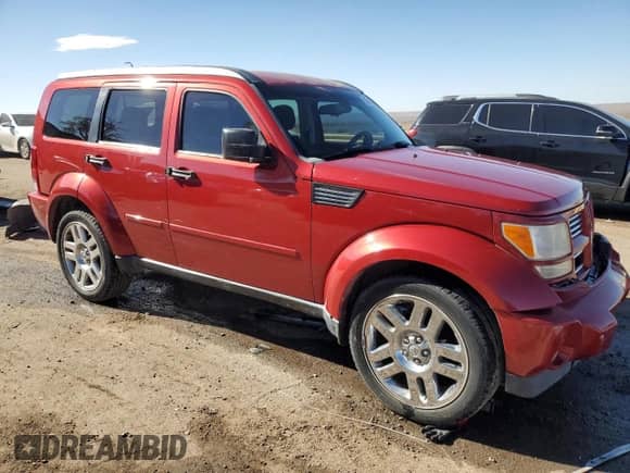 2010 Dodge Nitro Heat with VIN 1D4PT4GK8AW173738, listed as a Copart auction lot 80580994 with 103,972 mi miles and Salvage title. Bid and sale history available at DreamBid. Image 4.