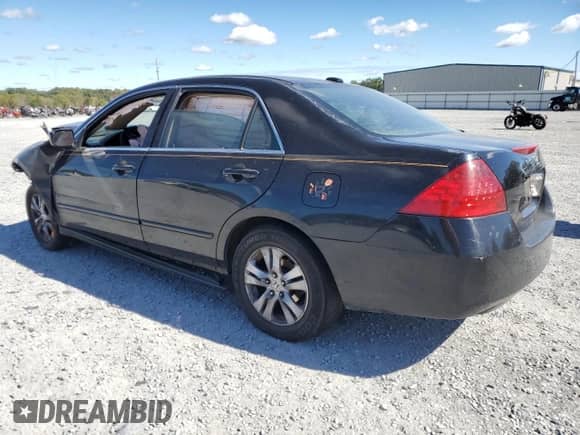 2006 Honda Accord EX-L with VIN 1HGCM56846A093363, listed as a Copart auction lot 81913095 with Not provided miles and Salvage title. Bid and sale history available at DreamBid. Image 2.