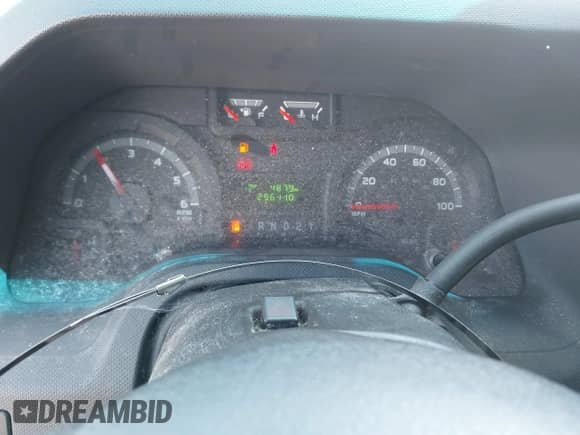 2011 Ford Econoline Cargo Commercial with VIN 1FTNE1EW0BDA00800, listed as a IAAI auction lot 42707499 with 296,110 mi miles and . Bid and sale history available at DreamBid. Image 7.