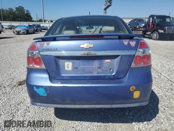 2009 Chevrolet Aveo 1LT с VIN KL1TD56E59B611295, выставлен на аукционе Copart как лот 71835065 с пробегом Не указан миль и Списание • Salvage title. История ставок и продаж доступна на DreamBid. Изображение 6.