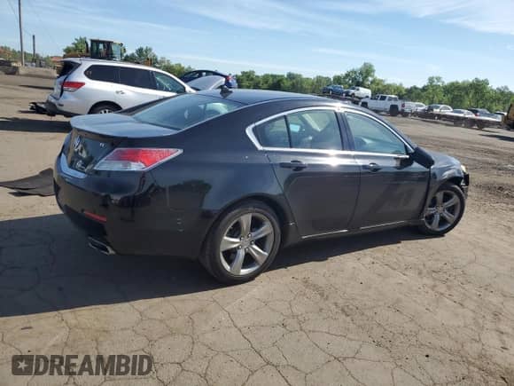 2013 Acura TL Technology с VIN 19UUA9F58DA002165, выставлен на аукционе Copart как лот 57719435 с пробегом 98 895 миль миль и Списание • Salvage title. История ставок и продаж доступна на DreamBid. Изображение 3.