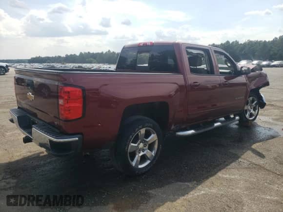 2017 Chevrolet Silverado 1500 LT with VIN 3GCPCREC6HG265364, listed as a Copart auction lot 80718405 with 96,786 mi miles and Salvage title. Bid and sale history available at DreamBid. Image 3.