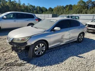 2014 Honda Accord LX с VIN 1HGCR2F38EA154846, выставлен на аукционе Copart как лот 85869695 с пробегом 230 272 миль миль и Списание • Salvage title. История ставок и продаж доступна на DreamBid. Изображение 1.