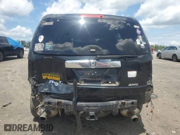 2014 Honda Pilot EX-L with VIN 5FNYF4H78EB056321, listed as a Copart auction lot 63555365 with 122,827 mi miles and Salvage title. Bid and sale history available at DreamBid. Image 6.