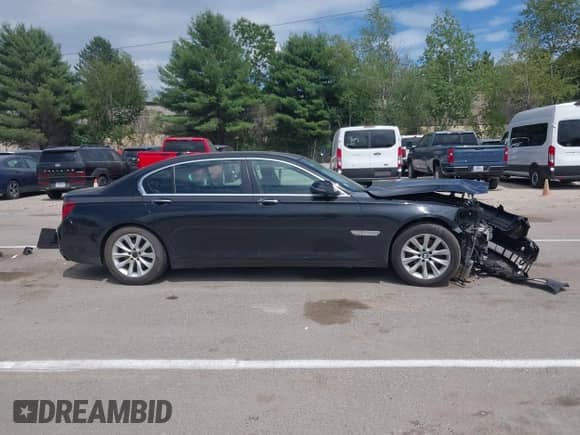 2013 BMW 7 Series 740Li xDrive with VIN WBAYF4C58DDE23696, listed as a IAAI auction lot 42623950 with 144,247 mi miles and . Bid and sale history available at DreamBid. Image 13.