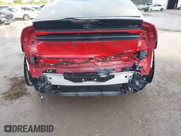 2024 Toyota Prius LE with VIN JTDACAAU7R3023449, listed as a IAAI auction lot 43136259 with 31,158 mi miles and . Bid and sale history available at DreamBid. Image 18.