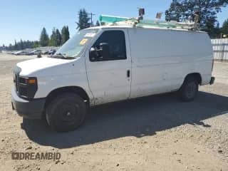 2012 Ford Econoline Cargo Commercial with VIN 1FTNE1EW2CDB34452, listed as a Copart auction lot 66587925 with 212,296 mi miles and Clean title. Bid and sale history available at DreamBid. Image 1.