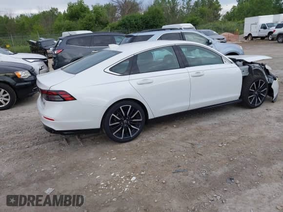 2023 Honda Accord Touring with VIN 1HGCY2F82PA037457, listed as a IAAI auction lot 42711058 with 89,825 mi miles and . Bid and sale history available at DreamBid. Image 2.