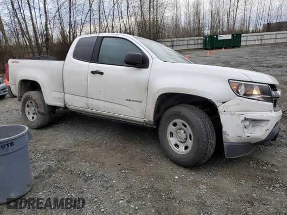 2020 Chevrolet Colorado 4WD Work Truck with VIN 1GCHTBEA4L1238181, listed as a Copart auction lot 47656755 with 144,192 mi miles and Salvage title. Bid and sale history available at DreamBid. Image 4.