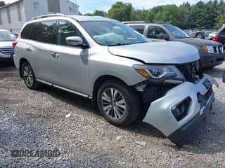 2017 Nissan Pathfinder Platinum z VIN 5N1DR2MM4HC630092, wystawiony jako IAAI lot #43238365 z przebiegiem 99 669 mil mil oraz . Historia ofert i sprzedaży dostępna na DreamBid. Obrazek 1.