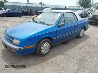 1992 Dodge Shadow with VIN 3B3XP45K7NT324599, listed as a IAAI auction lot 42778235 with 89,108 mi miles and . Bid and sale history available at DreamBid. Image 2.