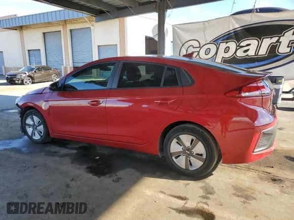 2022 Hyundai Ioniq Blue with VIN KMHC65LC8NU268014, listed as a Copart auction lot 82673775 with 82,395 mi miles and Salvage title. Bid and sale history available at DreamBid. Image 2.
