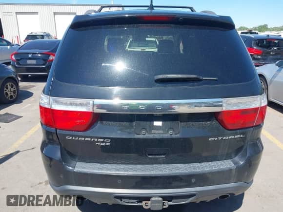 2013 Dodge Durango Citadel with VIN 1C4SDJET5DC602192, listed as a IAAI auction lot 42316259 with 176,764 mi miles and . Bid and sale history available at DreamBid. Image 16.