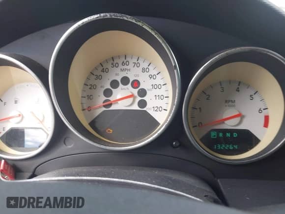 2009 Dodge Caliber SXT with VIN 1B3HB48A49D160973, listed as a IAAI auction lot 43334144 with 132,264 mi miles and . Bid and sale history available at DreamBid. Image 7.