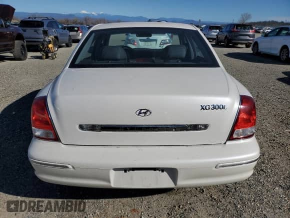 2001 Hyundai XG with VIN KMHFU45D31A116317, listed as a Copart auction lot 45995815 with 51,404 mi miles and Clean title. Bid and sale history available at DreamBid. Image 7.