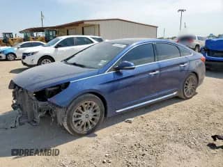 2015 Hyundai Sonata Limited с VIN 5NPE34AF5FH240020, выставлен на аукционе Copart как лот 69466865 с пробегом 75 704 миль миль и Списание • Salvage title. История ставок и продаж доступна на DreamBid. Изображение 1.