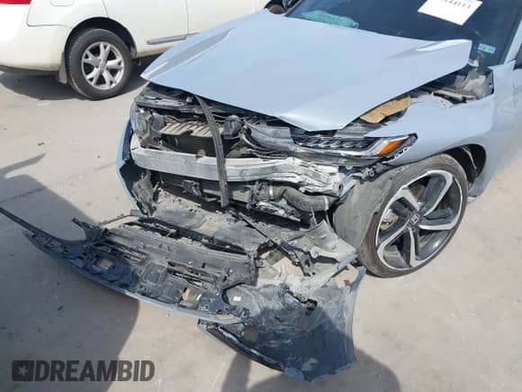 2021 Honda Accord Sport with VIN 1HGCV2F32MA016570, listed as a IAAI auction lot 43144113 with 57,712 mi miles and . Bid and sale history available at DreamBid. Image 6.