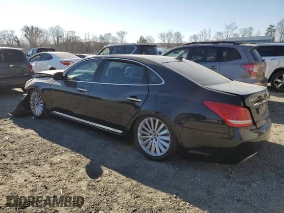 2016 Hyundai Equus Signature z VIN KMHGH4JH3GU104600, wystawiony jako Copart lot #46083605 z przebiegiem 83 338 mil mil oraz Szkoda całkowita • Salvage title. Historia ofert i sprzedaży dostępna na DreamBid. Obrazek 2.