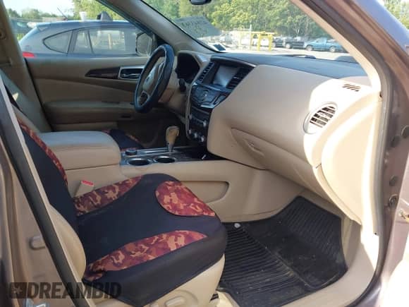 2014 Nissan Pathfinder SV Hybrid with VIN 5N1CR2MM3EC650776, listed as a IAAI auction lot 42843363 with 152,908 mi miles and . Bid and sale history available at DreamBid. Image 5.