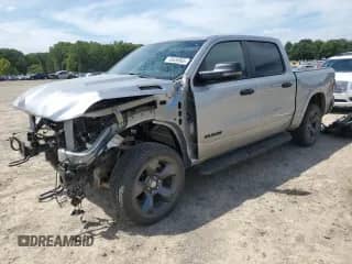 2024 Ram 1500 Big Horn с VIN 1C6SRFFT7RN141044, выставлен на аукционе Copart как лот 70926865 с пробегом 32 033 миль миль и Списание • Salvage title. История ставок и продаж доступна на DreamBid. Изображение 1.