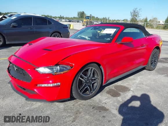 2023 Ford Mustang EcoBoost with VIN 1FATP8UH6P5103725, listed as a IAAI auction lot 41711471 with 43,323 mi miles and . Bid and sale history available at DreamBid. Image 17.