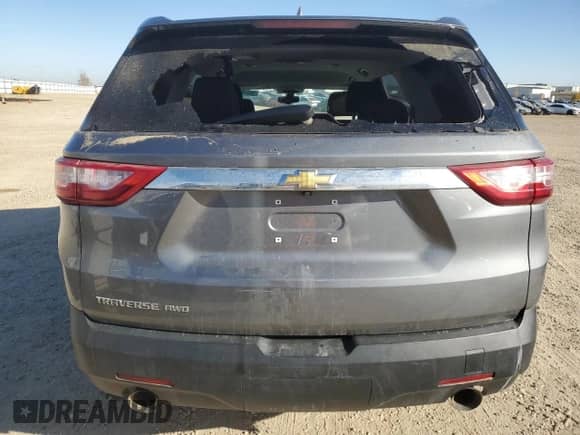 2020 Chevrolet Traverse LS with VIN 1GNEVFKW2LJ151388, listed as a Copart auction lot 86315585 with 222,269 mi miles and Clean title. Bid and sale history available at DreamBid. Image 6.