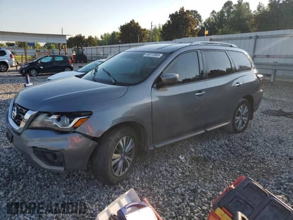 2019 Nissan Pathfinder S with VIN 5N1DR2MN6KC603105, listed as a Copart auction lot 68372565 with 167,373 mi miles and Clean title. Bid and sale history available at DreamBid. Image 1.