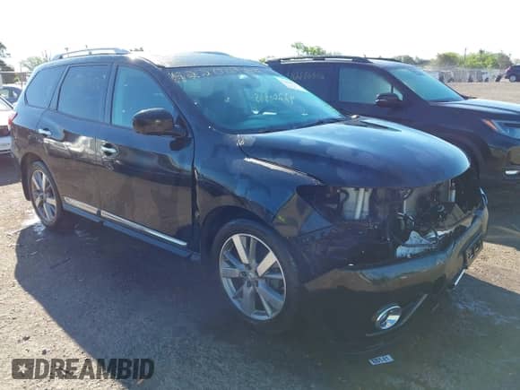 2014 Nissan Pathfinder SL with VIN 5N1AR2MM5EC637213, listed as a IAAI auction lot 42200955 with 152,908 mi miles and . Bid and sale history available at DreamBid. Image 1.