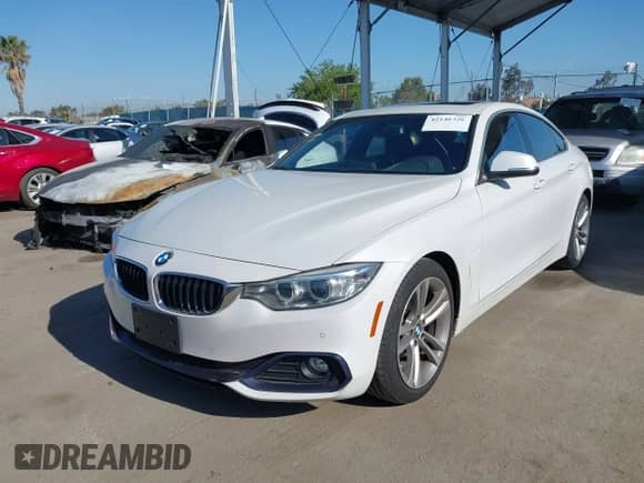 2017 BMW 4 Series 430i with VIN WBA4F7C53HG786053, listed as a IAAI auction lot 42148326 with 83,011 mi miles and . Bid and sale history available at DreamBid. Image 2.