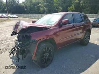 2018 Jeep Grand Cherokee Altitude with VIN 1C4RJEAG1JC153273, listed as a Copart auction lot 66556885 with 130,905 mi miles and Salvage title. Bid and sale history available at DreamBid. Image 1.