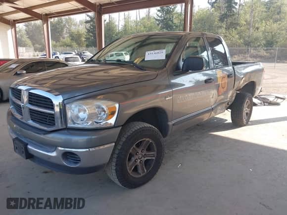 2007 Dodge 1500 SLT with VIN 1D7HU18237S254793, listed as a IAAI auction lot 43136825 with 260,403 mi miles and . Bid and sale history available at DreamBid. Image 2.