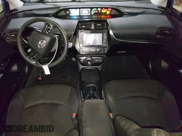 2020 Toyota Prius L Eco with VIN JTDKARFUXL3110965, listed as a Copart auction lot 81241595 with 94,776 mi miles and Clean title. Bid and sale history available at DreamBid. Image 8.