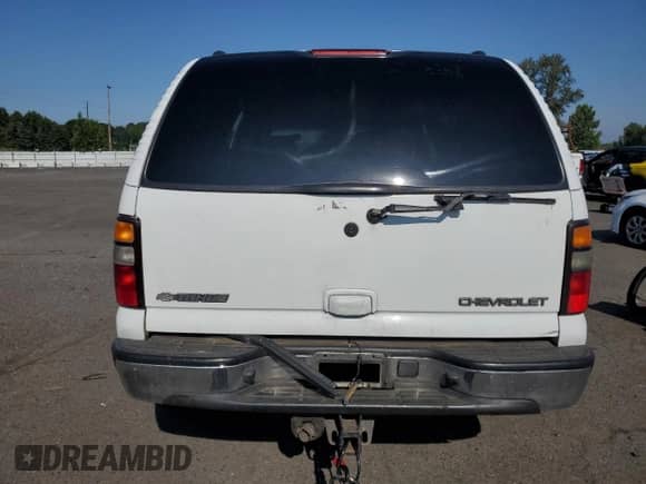 2003 Chevrolet Tahoe LS with VIN 1GNEK13V73J340040, listed as a Copart auction lot 62305535 with Not provided miles and Salvage title. Bid and sale history available at DreamBid. Image 6.